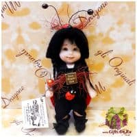 Итальянская кукла Божья Коровка Montedragone Coccinella F. Высота 16 см. Италия