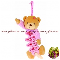 Мишка Kaloo 9612589 музыкальная мягкая игрушка Bear Zig Musical 40 см Kaloo Lilirose Франция