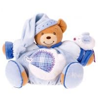 Мишка Kaloo 9610790 мягкая игрушка Large Blue Bear Высота 33 см Коллекция Kaloo Blue Франция