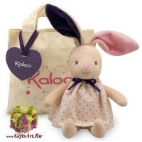Кукла Кролик Kaloo 9698705 мягкая игрушка Rabbit Doll Высота 20 см. Коллекция Petite Rose Kaloo Франция