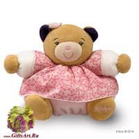 Мишка Kaloo 9698613 мягкая игрушка Small Pretty Bear Высота 18 см. Коллекция Petite Rose Kaloo Франция