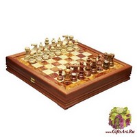 Шахматы каменные Европейские (высота короля 3,50")
