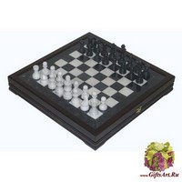 Шахматы каменные Американские (высота короля 3,50")